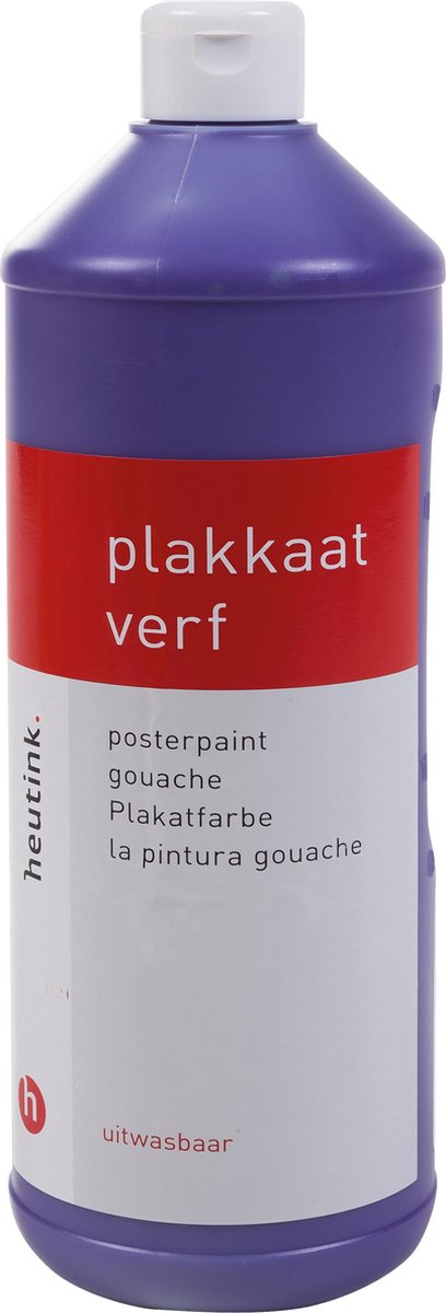 Plakkaatverf | Heutink | Paars | 1 liter